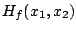 $H_f(x_1,x_2)$